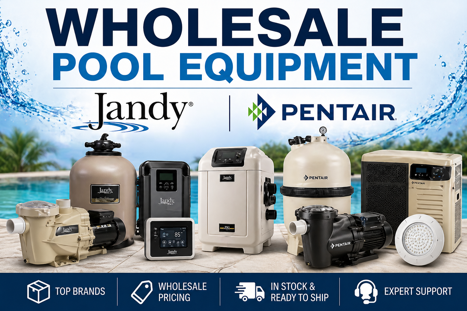 H2O Wholesale Pool Equipment Florida Utah